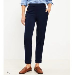Loft Dress Pants Curvy Slim Sailor Pants